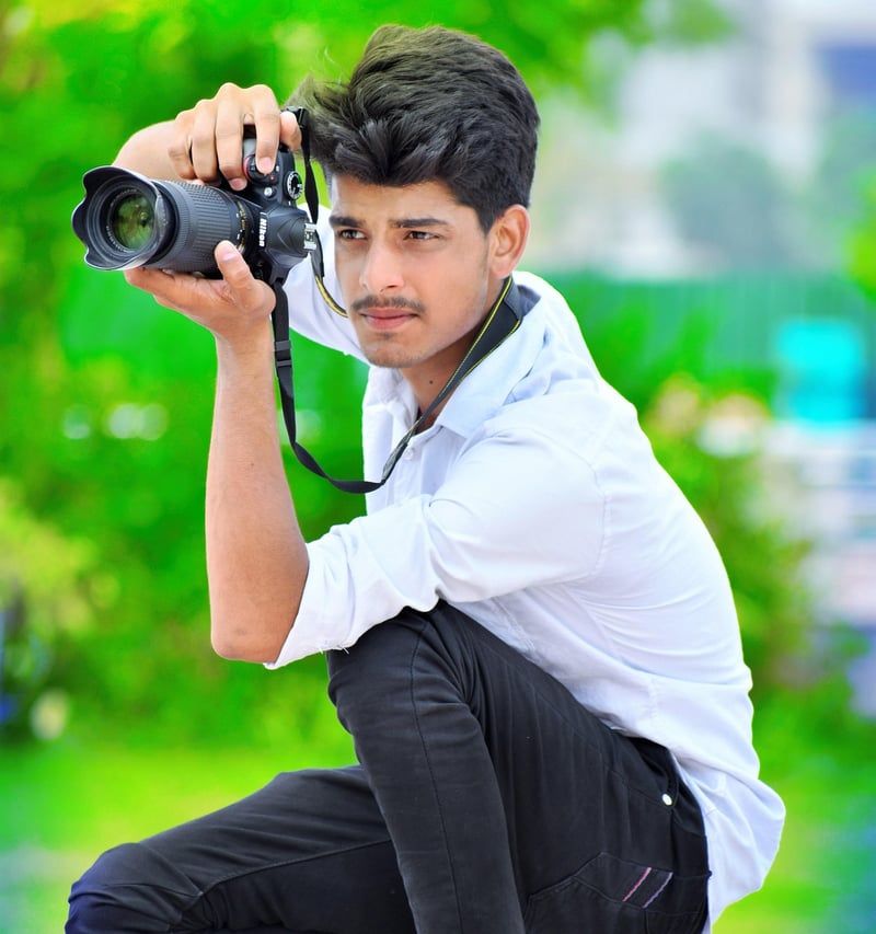 Paparazzi snapping photos